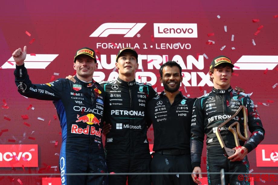 [图]F1奥地利大奖赛：拉塞尔夺冠 维斯塔潘第二星空体育